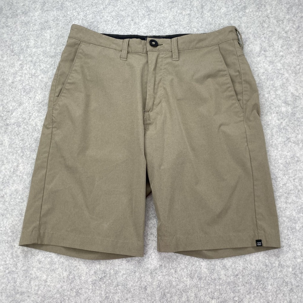Billabong Adventure Division Shorts Mens 30 (30x7) Brown Lined Chino Casual